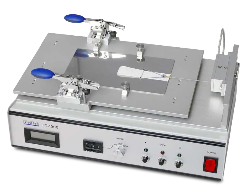 Folienhalter 90° Release Test